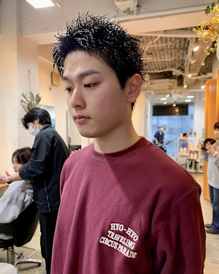 【HYUGA】スパイキーショート