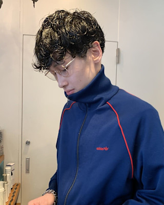 【HYUGA】ゆる巻きラフパーマ