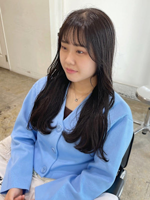 小顔モードプリカールチョコレート大人ガーリー外ハネボブ