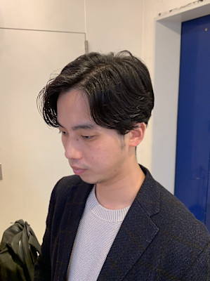 【HYUGA】毛流れセンターパート