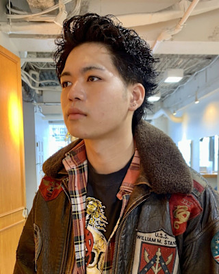 メンズカット/パーマ/ツイストスパイラル/ニュアンスパーマ