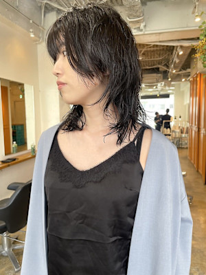 小顔モードプリカールチョコレート大人ガーリー外ハネボブ