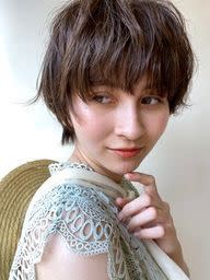 マッシュショート×パーマ