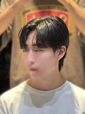 韓国風カルマパーマ 韓国スタイル メンズカット 原宿 表参道