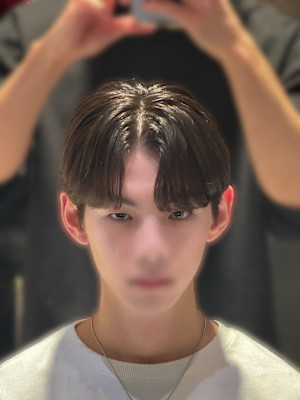 【韓国へア】 メンズパーマ ダウンパーマ カルマヘア 