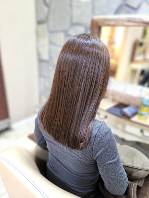 透明感×ブラウン