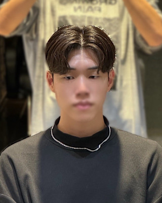 韓国ヘア ダウンパーマ 髪質改善 カルマヘア メンズ韓国ヘア