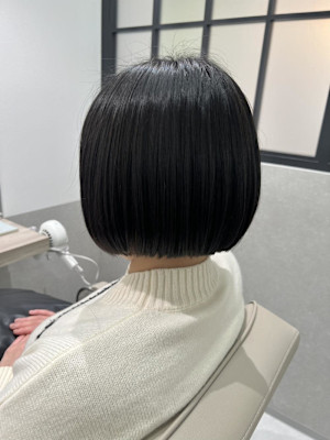 丸みスタイル/ミニボブ