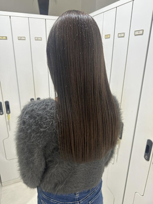 ブラウンカラー顔わまり