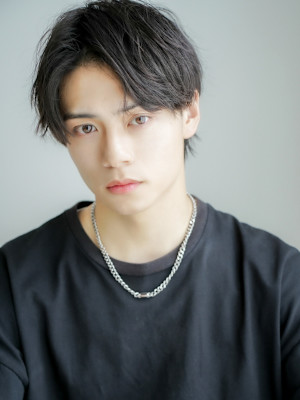 【CIEL STYLE】センターパート×マッシュ