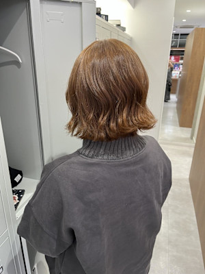 ブリーチなし明るめカラー！