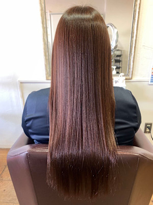 髪質改善エイジングケア美容室Cheerful×ロング