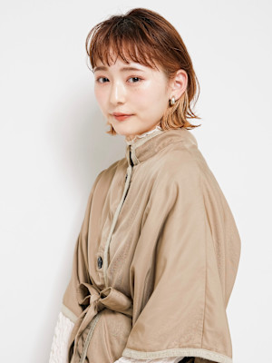 onk新宿×ミディアムヘア