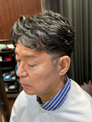 アイロンパーマスタイル