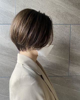 フロント長めショート