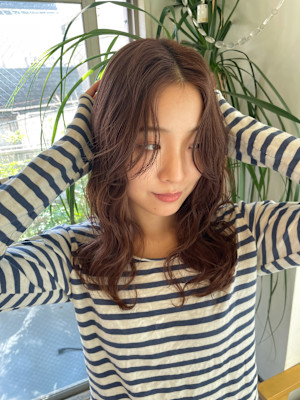 アンニュイカールセミロング