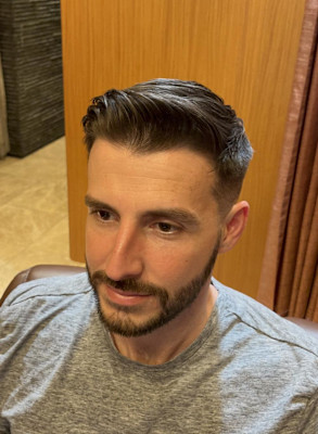 銀座　理容室　フェードカット　外国人ヘア　海外ヘア