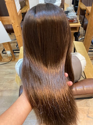 お客様髪質改善データ1463（酸性縮毛矯正）