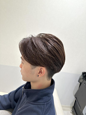 メンズ曲がる縮毛矯正○山地