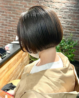 ミニボブ☆ストレートヘア