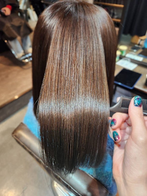 トステアカラー、艶髪