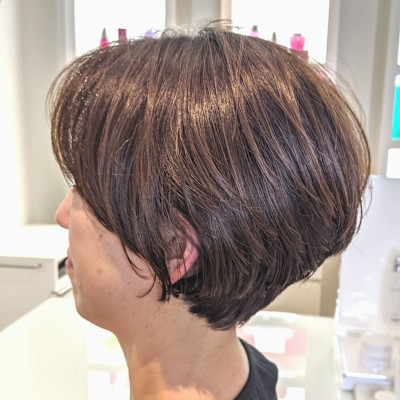 白髪染め&ナチュラルハイライト