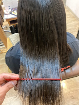 お客様髪質改善データ1466（酸性縮毛矯正）