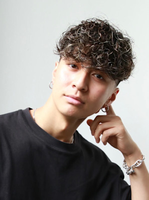 スペインカール+ハイライト