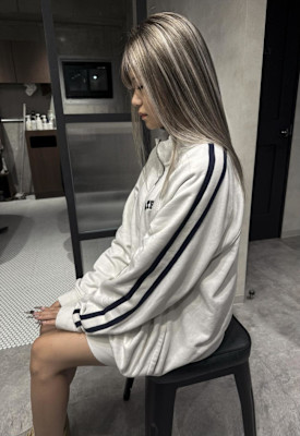 ★透明感タップリグレージュハイライト★