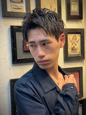 ヒロ銀座/理容室/床屋/メンズカット/パーマ/メンズ特化