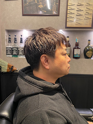 耳周りスッキリスタイル