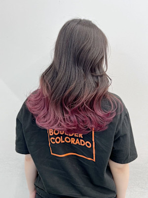 グラデーション　ラベンダー