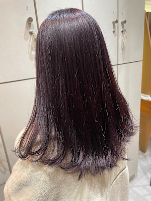 ブリーチ無しラベンダーカラー×小野ふゆり