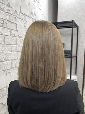 ダブルカラーケアブリーチミルクティーベージュカラー