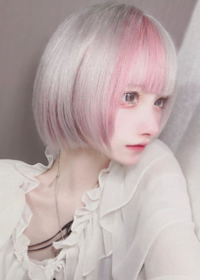 ホワイトピンクツートン