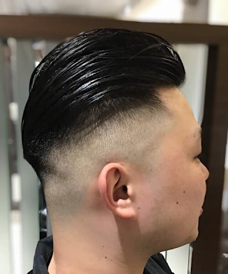 スリックバック/オールバック/スキンフェード