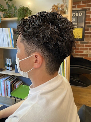 メンズパーマ×guest style