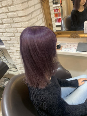 ラベンダーカラー【ケアブリーチ】