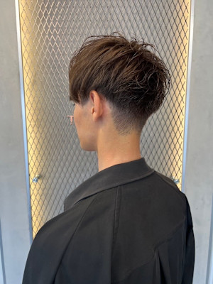 メンズパーマ/メンズカット/眉カット/ナチュラルパーマ【博】