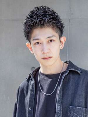 【小久保style】メンズカットツーブロックツイストウルフ