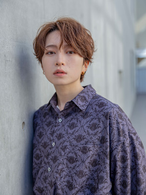 【小久保style】メンズカットツーブロックツイストウルフ