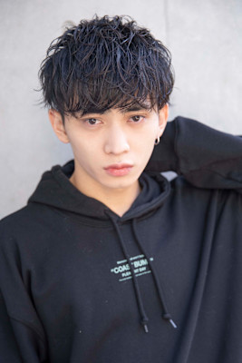 【小久保style】メンズカットツーブロックツイストウルフ