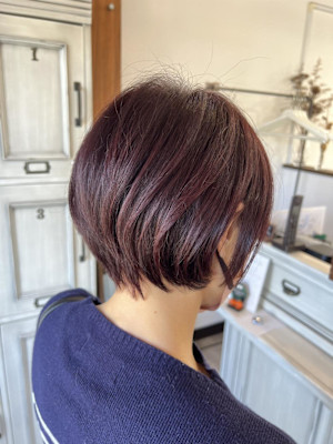 暖色秋冬カラー/ショート