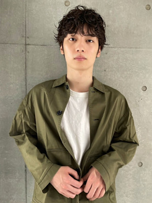 MILK/MURIEL メンズパーマ