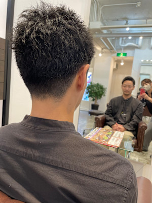 メンズカットショート