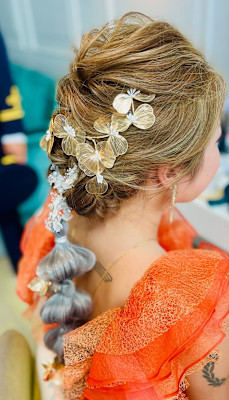 ブライダルヘアセット