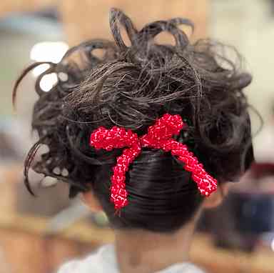 七五三ヘアセット