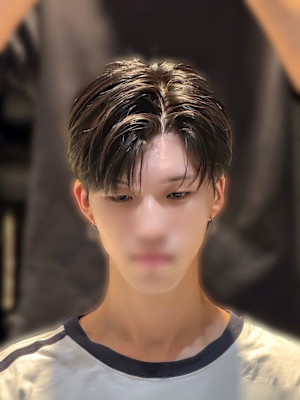 韓国ヘア ダウンパーマ 髪質改善 カルマヘア メンズ韓国ヘア