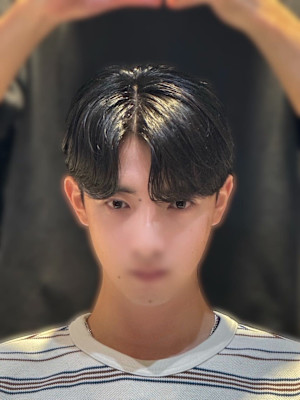 【韓国へア】 メンズパーマ ダウンパーマ カルマヘア 