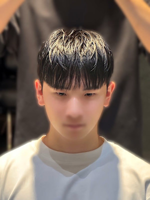 韓国ヘア ダウンパーマ 髪質改善 カルマヘア メンズ韓国ヘア